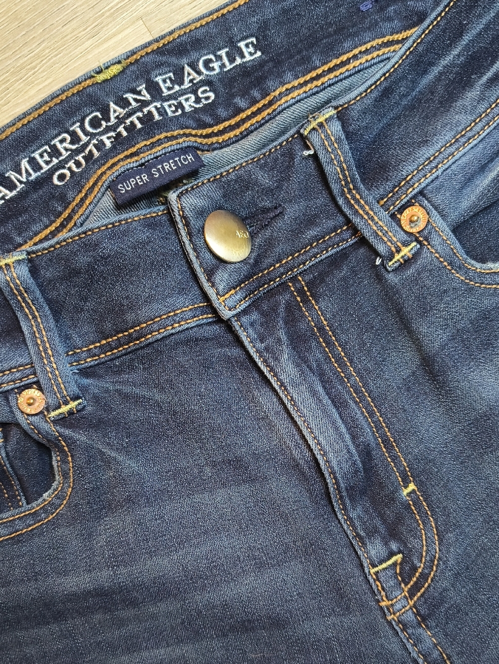 Mid Rise Kick Boot w'29.5" Inseam 🦅 Super Stretch American Eagle Size 10 sac340
